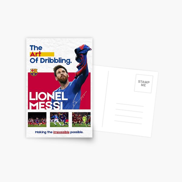 Item preview, Lionel Messi Barcelona designed and sold by OffcidePosters.