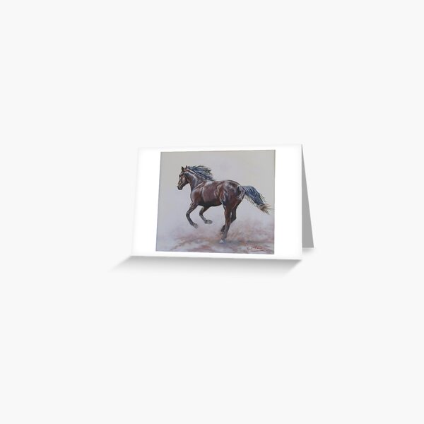 Mishy strutting her stuff Greeting Card