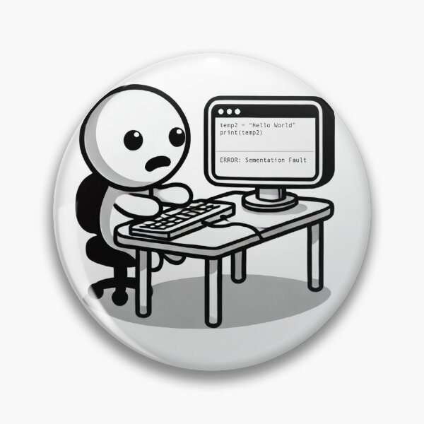 Item preview, Segmentation Fault! designed and sold by Albeit-Stickers.