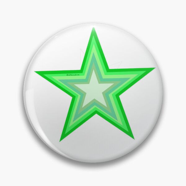 Item preview, Star sticker fluorescent green! designed and sold by VerbaOculorum.