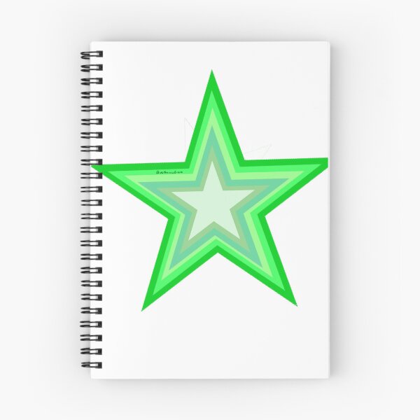 Item preview, Star sticker fluorescent green! designed and sold by VerbaOculorum.