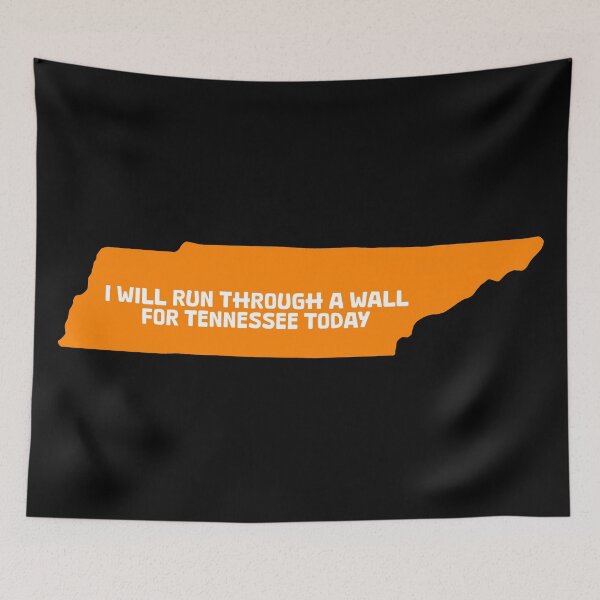 Item preview, I will run through a wall for Tennessee  designed and sold by Strings  Stan.