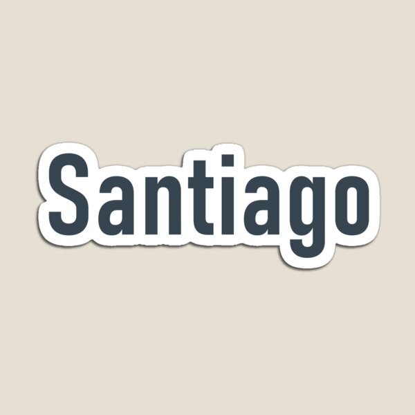 Artikel-Vorschau von Santiago Holzkohle, designt und verkauft von AMRansom.