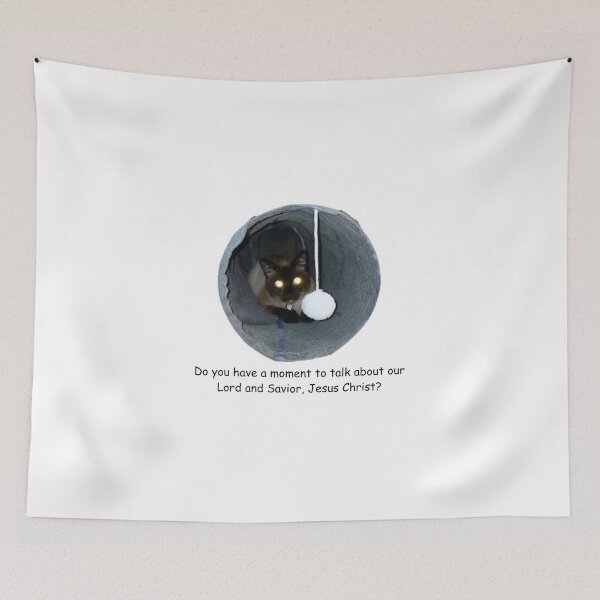 Item preview, Evangelism cat designed and sold by SeminaryGirlies.