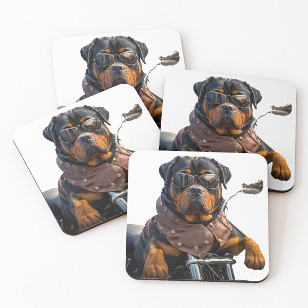 Item preview, Rottweiler on a Motorcycle designed and sold by Store With Cool Stuff.