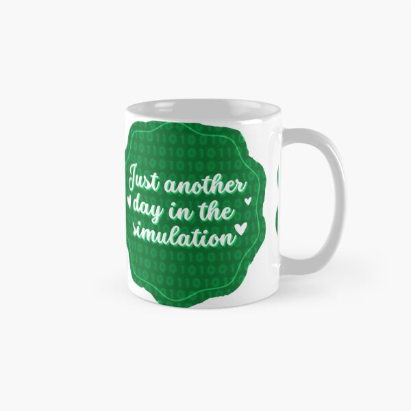 Item preview, Just Another Day In The Simulation designed and sold by Redd Creations Market.