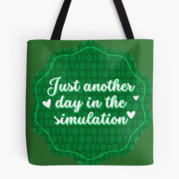 Item preview, Just Another Day In The Simulation designed and sold by Redd Creations Market.