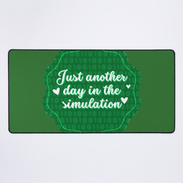 Item preview, Just Another Day In The Simulation designed and sold by Redd Creations Market.