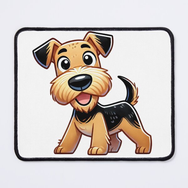 Item preview, Cute Airedale Terrier Dog for Airedale Terrier Lovers designed and sold by NoelaniArt.