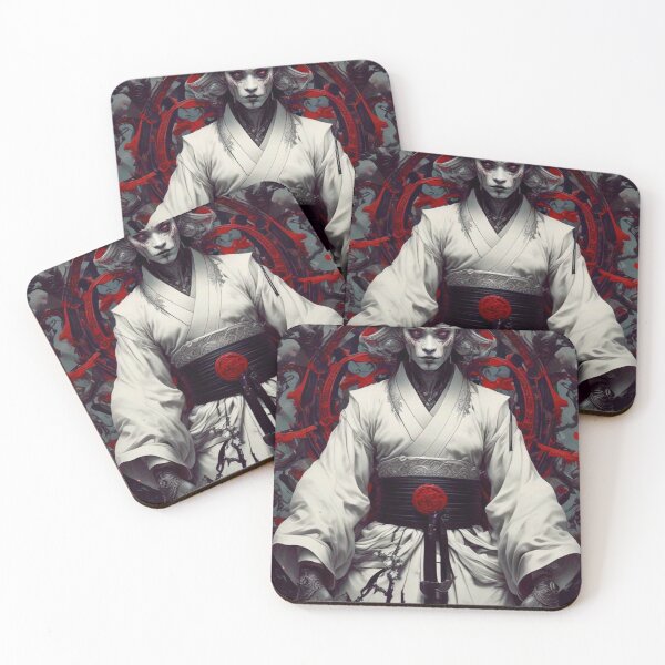 Item preview, Ghost Oni Samurai - Sci Fi Dark Fantasy Art concept designed and sold by Delerat7.