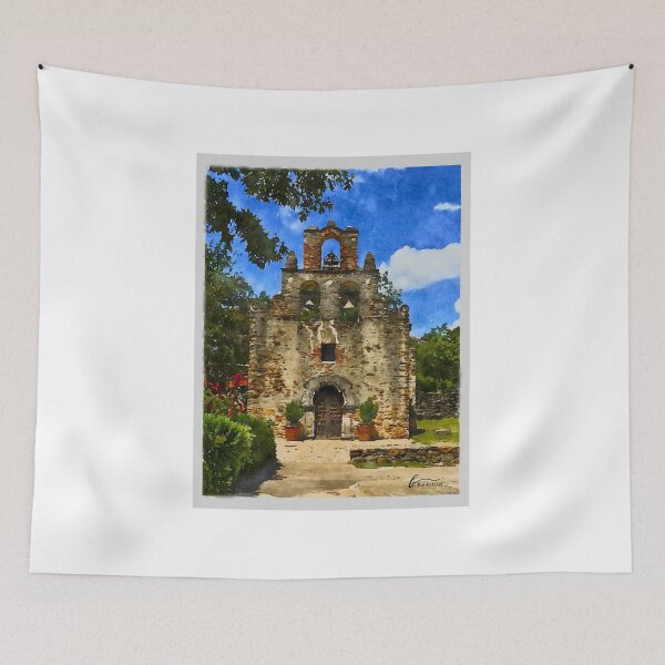 Item preview, Mission La Espada - San Antonio designed and sold by BobbyDArt.