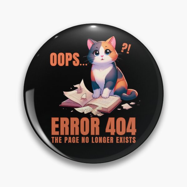 Item preview, ERROR 404 - PAGE NOT FOUND FUNNY CAT QUOTE READER PROGRAMMER designed and sold by NiibDesigns.