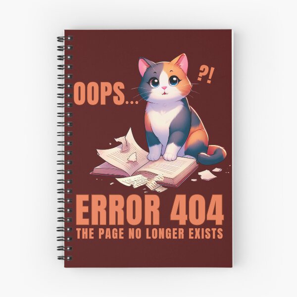 Item preview, ERROR 404 - PAGE NOT FOUND FUNNY CAT QUOTE READER PROGRAMMER designed and sold by NiibDesigns.
