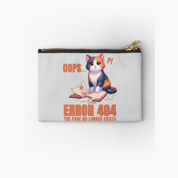 Item preview, ERROR 404 - PAGE NOT FOUND FUNNY CAT QUOTE READER PROGRAMMER designed and sold by NiibDesigns.