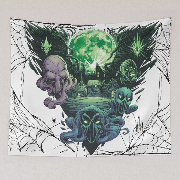 Item preview, Green Moon Haunting designed and sold by TTG-SHOP.