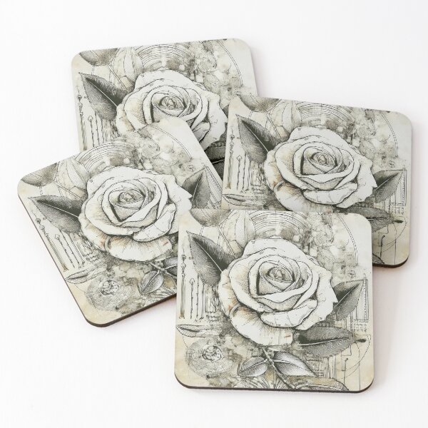 Item preview, Timeless Elegance: Roses and Architecture designed and sold by PixelAlchemyX.