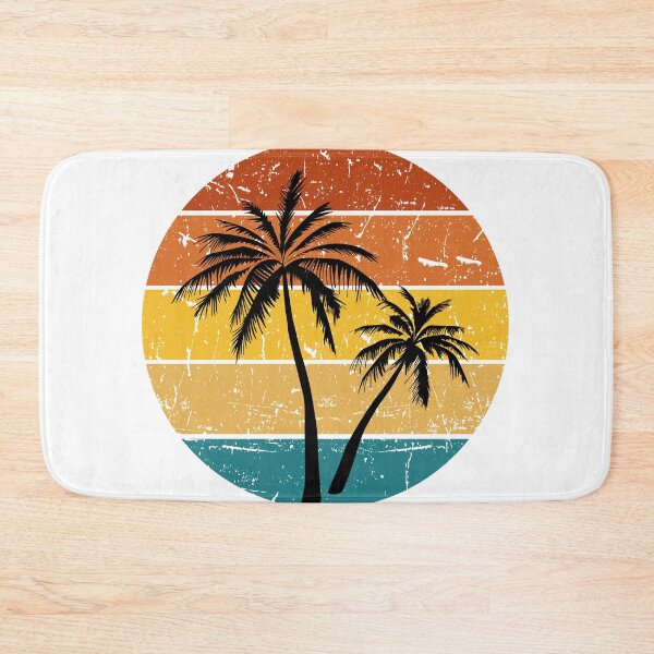 Item preview, Retro Sunset and palm trees designed and sold by brozziedesigns.