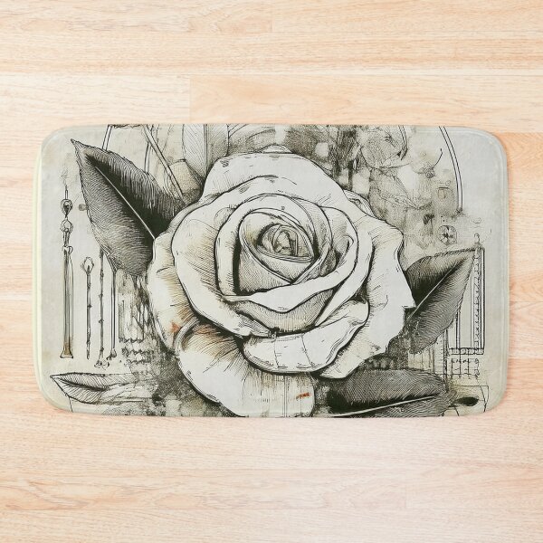 Item preview, Timeless Elegance: Roses and Architecture designed and sold by PixelAlchemyX.