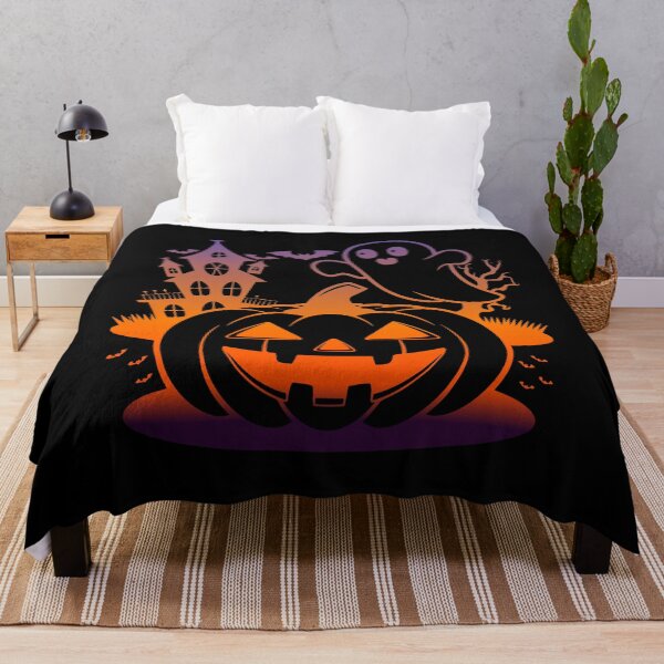 Item preview, Cute Halloween Scene Colorful Design designed and sold by ZIPsketch.