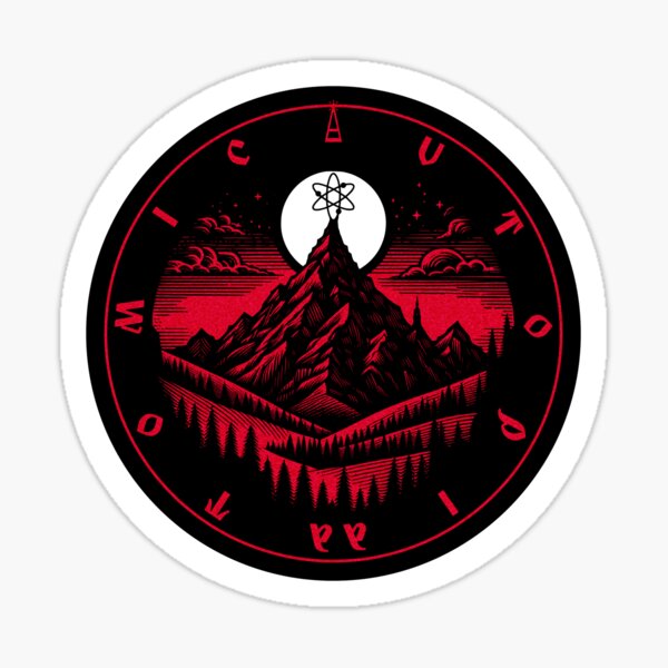 Artikel-Vorschau von Atomic Utopia - Atomic Mountain, designt und verkauft von AtomicUtopia.