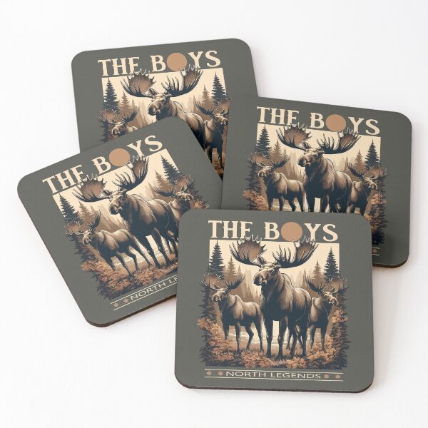 Item preview, Moose Legends - The Boys designed and sold by PursuitOutdoors.