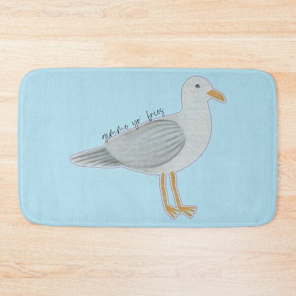 Item preview, Gimme Yo Fries Seagull designed and sold by HematiteDesign.