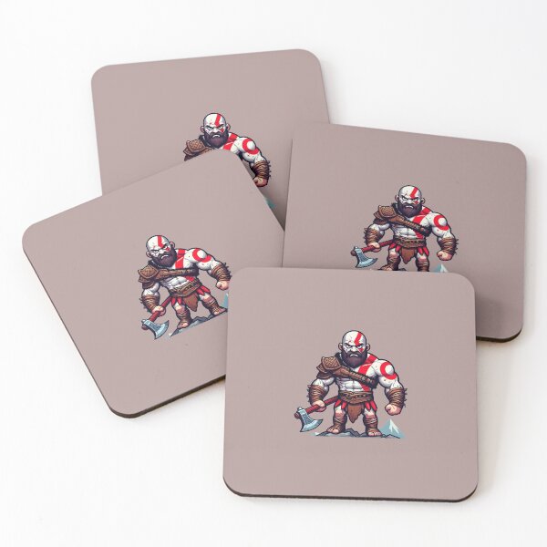 Item preview, Kratos animated burly with axe designed and sold by Johnkaponi.