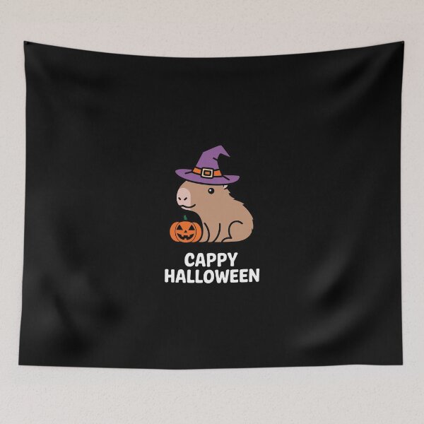 Item preview, Happy Cappy Capy Halloween Capybara Kawaii  designed and sold by These_Prints.
