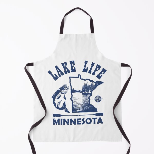 Item preview, Lake Life Minnesota State Map designed and sold by ArtNoveltee.