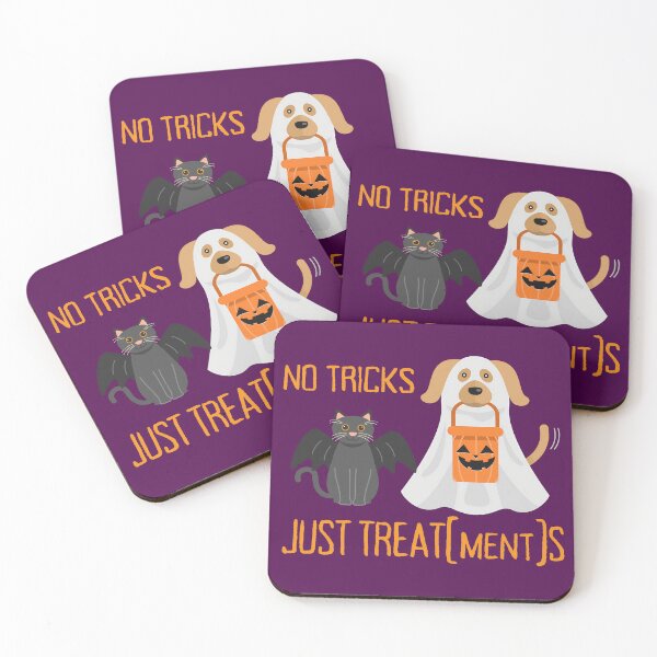 Item preview, Veterinary Halloween No Tricks Just Treats designed and sold by KateLeap.