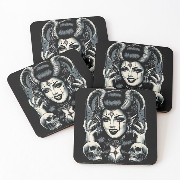 Item preview, Satanic Girl designed and sold by PulpVintage.