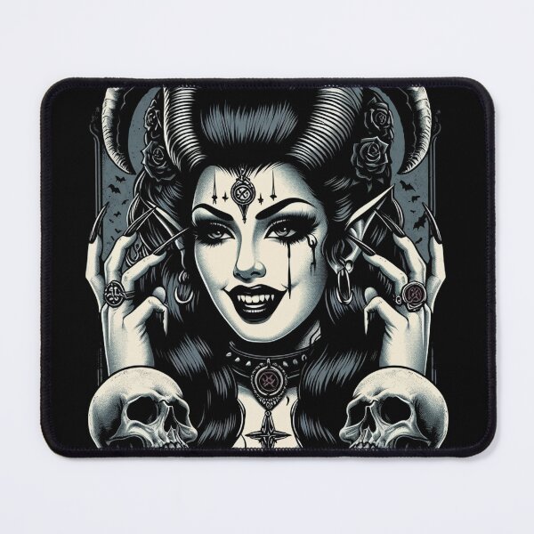 Item preview, Satanic Girl designed and sold by PulpVintage.