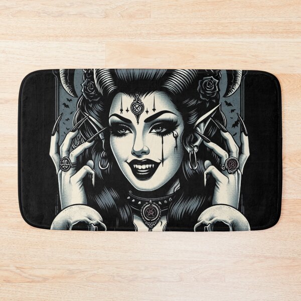 Item preview, Satanic Girl designed and sold by PulpVintage.