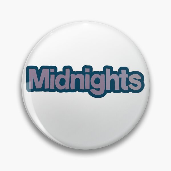 Item preview, Midnights Taylor Swift sticker purple lilac blue dark blue designed and sold by VerbaOculorum.