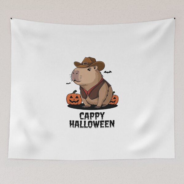 Item preview, Happy Cappy Capy Halloween Capybara Kawaii  designed and sold by These_Prints.