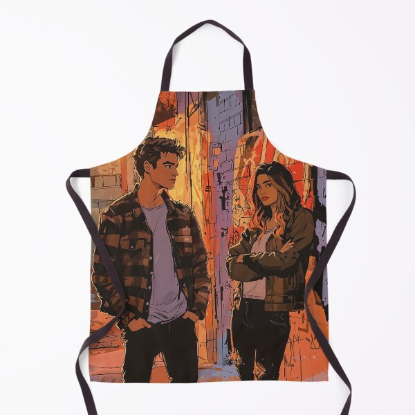Item preview, Urban Grit: Defiant Duo in the Alleyway designed and sold by oanaunciuleanu.