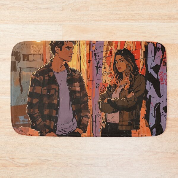 Item preview, Urban Grit: Defiant Duo in the Alleyway designed and sold by oanaunciuleanu.