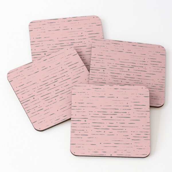 Item preview, Dot-Dash Distressed Pattern - Rose + Slate designed and sold by Irene Estelle.