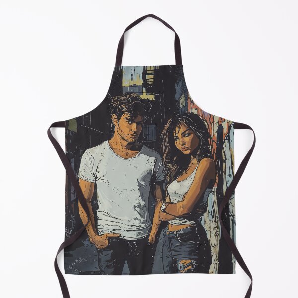 Item preview, Urban Grit: Defiant Duo in the Alleyway designed and sold by oanaunciuleanu.