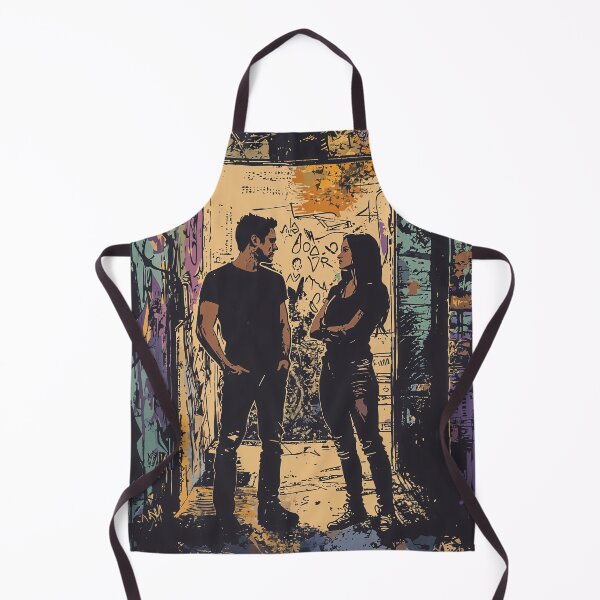 Item preview, Urban Grit: Defiant Duo in the Alleyway designed and sold by oanaunciuleanu.