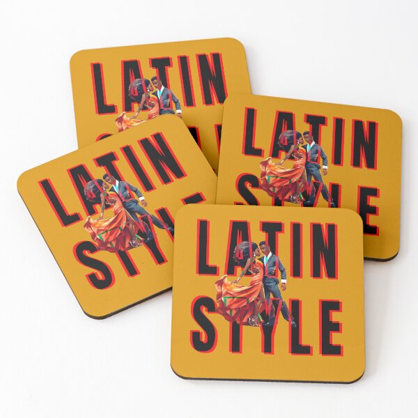 Item preview, LATIN STYLE DANCER COUPLE ILLUSTRATION designed and sold by La Loca.