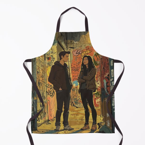 Item preview, Urban Grit: Defiant Duo in the Alleyway designed and sold by oanaunciuleanu.