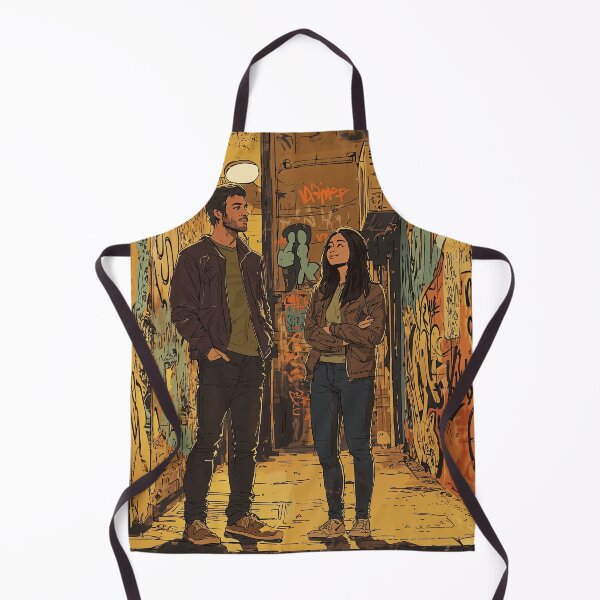 Item preview, Urban Grit: Defiant Duo in the Alleyway designed and sold by oanaunciuleanu.