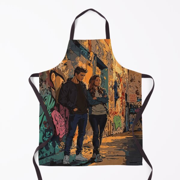 Item preview, Urban Grit: Defiant Duo in the Alleyway designed and sold by oanaunciuleanu.