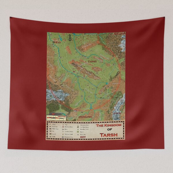 Item preview, The Kingdom of Tarsh - a Gloranthan Map designed and sold by Sbrayarts.