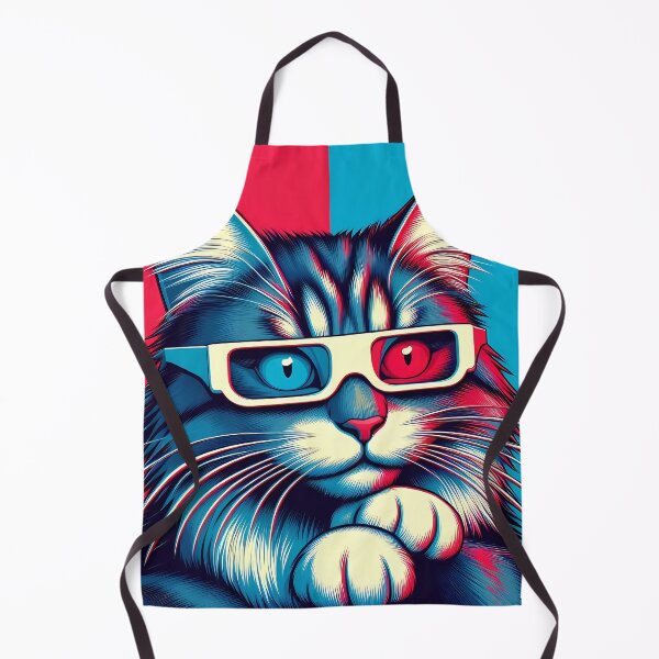 Item preview, 3D Glasses Cat designed and sold by Vitalka-uk.