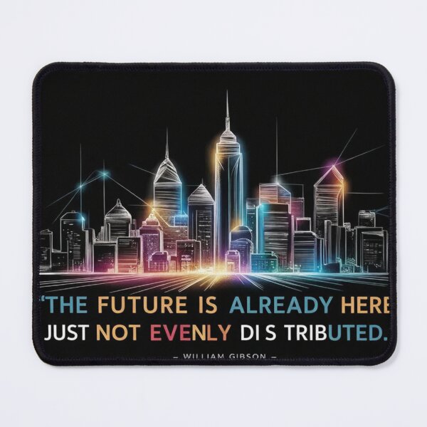 Item preview, The future is already here. - Inspirational Quotes designed and sold by eXtraHumans.