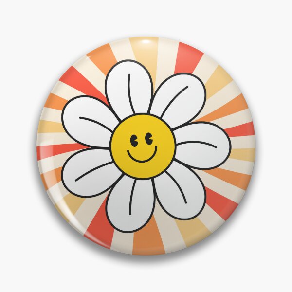 Item preview, 70's style flower designed and sold by brozziedesigns.