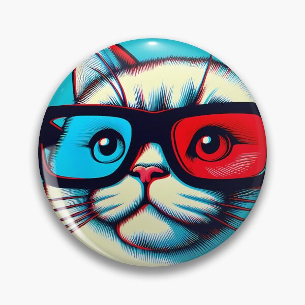 Item preview, 3D Glasses Cat designed and sold by Vitalka-uk.