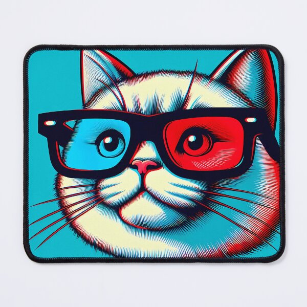 Item preview, 3D Glasses Cat designed and sold by Vitalka-uk.